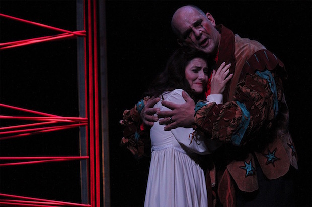 Un "povero Rigoletto" en escena en Pamplona