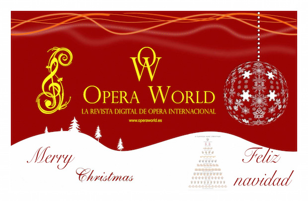Opera World os desea Feliz Navidad y un próspero año nuevo