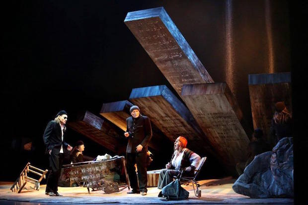 King Roger looking for identity at Krakow Opera directed by Znaniecki