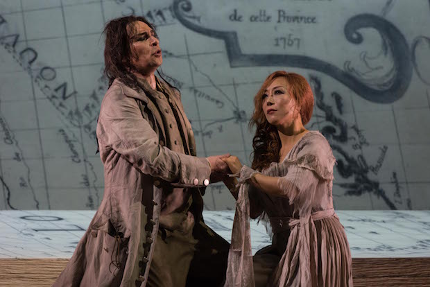 Manon Lescaut de Auber en Lieja con Sumi Jo.  Foto: LORRAINE WAUTERS - ORW
