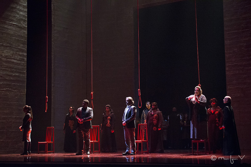 Nabucco en la XXX Temporada de ópera del Teatro Principal Palma. Foto: Margarita F. Villalonga