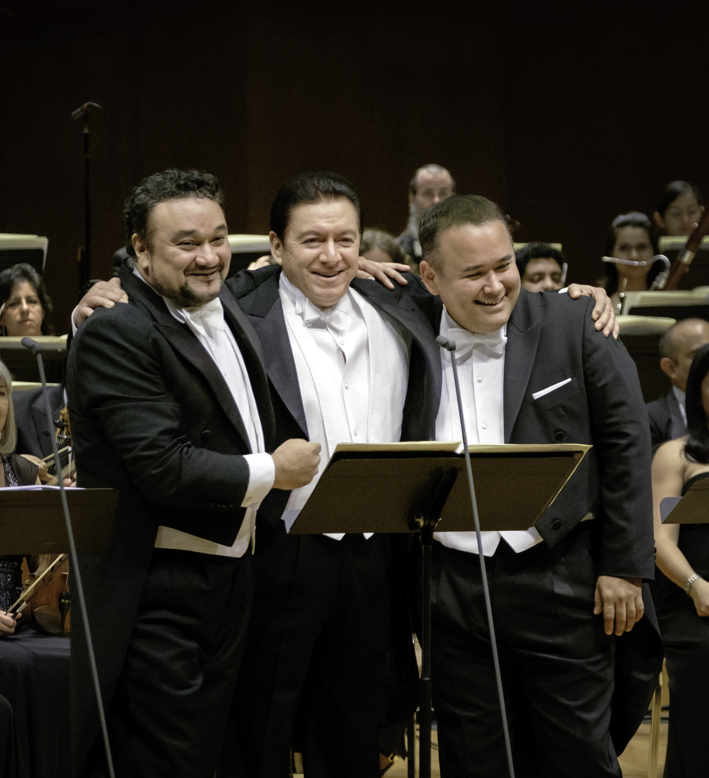 Gala de Araiza, Vargas y Camarena: tres generaciones de tenores mexicanos. Foto: Ana Lourdes Herrera / Pro Ópera AC