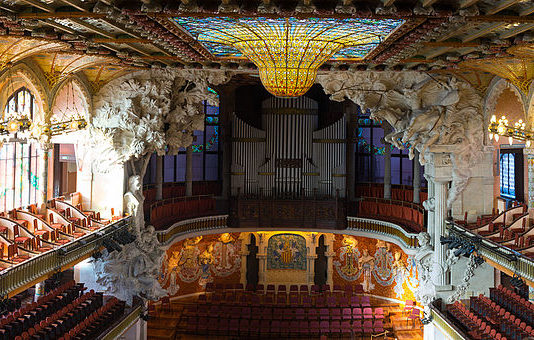 Palau de la Música Catalana. Foto: Wikipedia