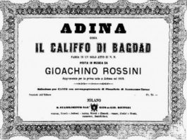 Adina de Rossini, primer festejo bicentenario