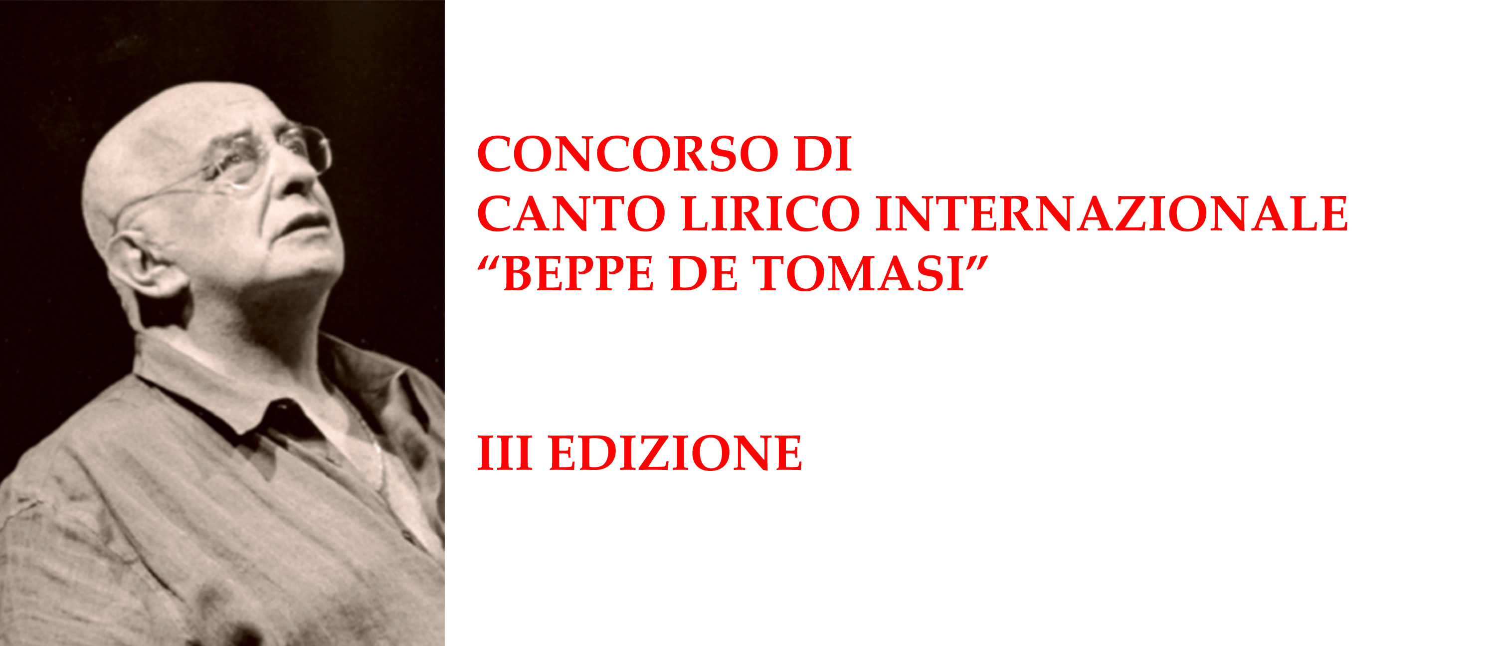 Concorso Internazionale di Canto Lirico "Beppe de Tomasi"