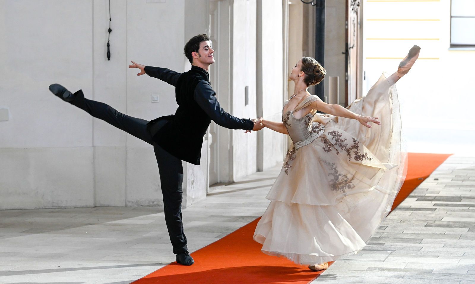 Ballet de la Ópera de Viena, en el Palacio de Invierno de Eugenio de Saboya(1)