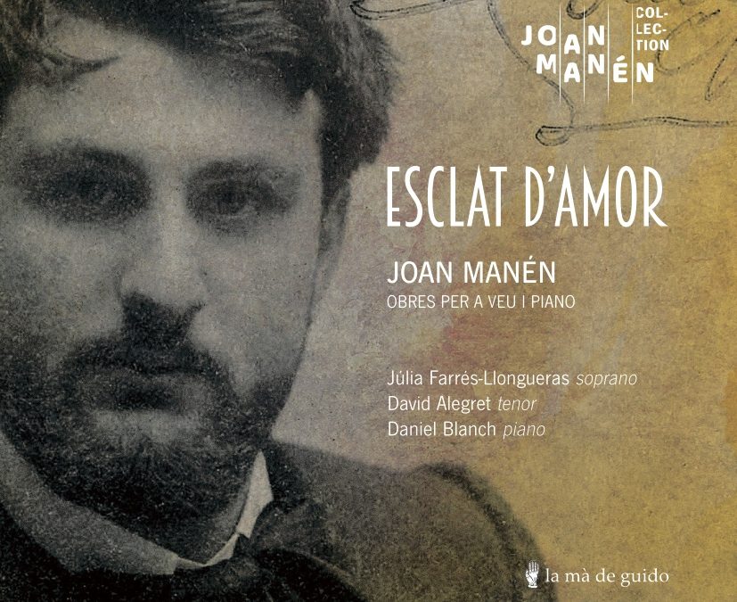 Portada del disco dedicado a la obra del compositor Joan Manén