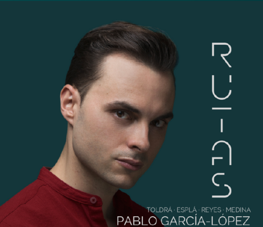 Carátula del álbum Rutas, del tenor Pablo García-López
