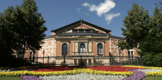 El teatro del Festival de Bayreuth, consagrado a las óperas de Wagner