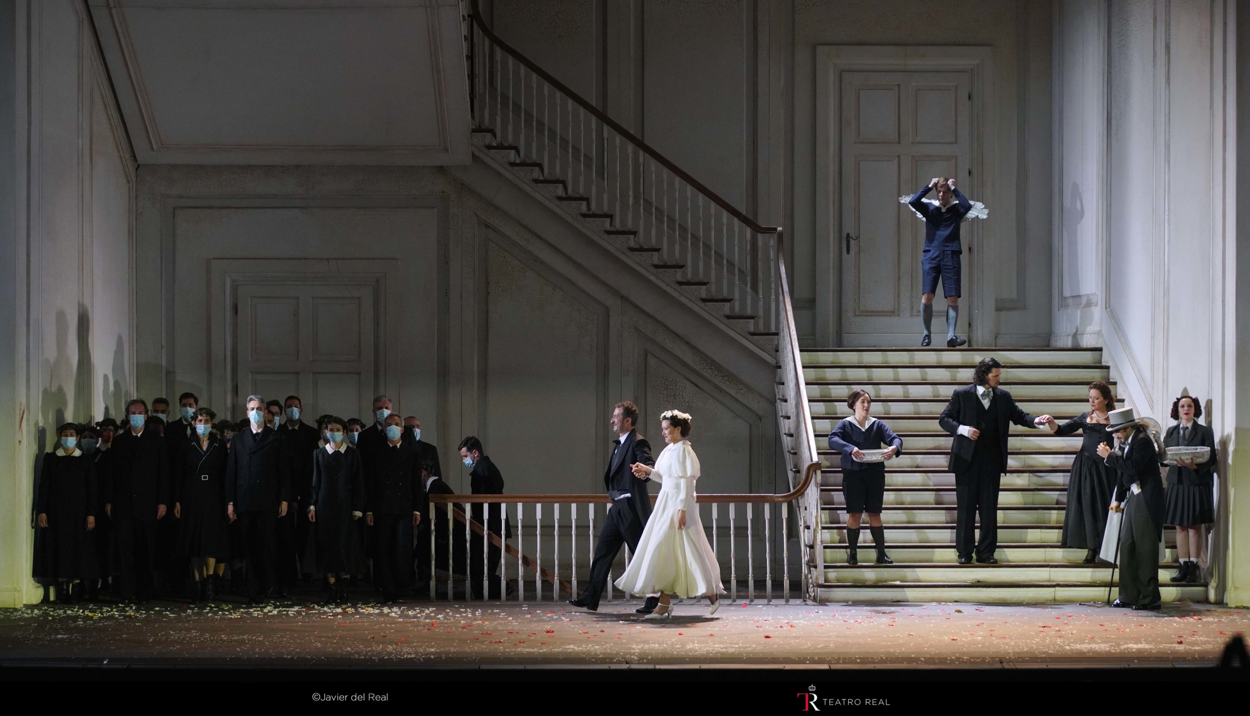 Plano general de 'Le nozze di Figaro' (Mozart) de Claus Guth - Teatro Real 2022