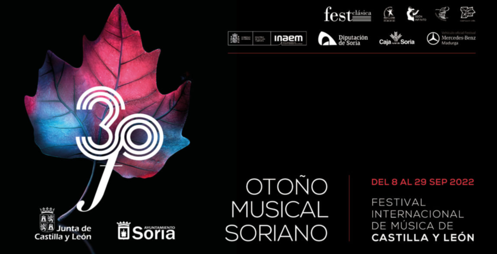 Cartel promocional del 30 Festival Otoño Musical Soriano