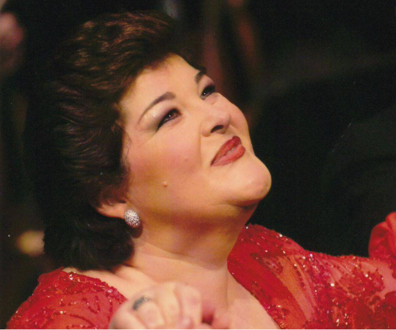 Ana María Sánchez en una de sus actuaciones.