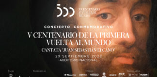 Cartel publicitario de la Cantata "Juan Sebastián Elcano"