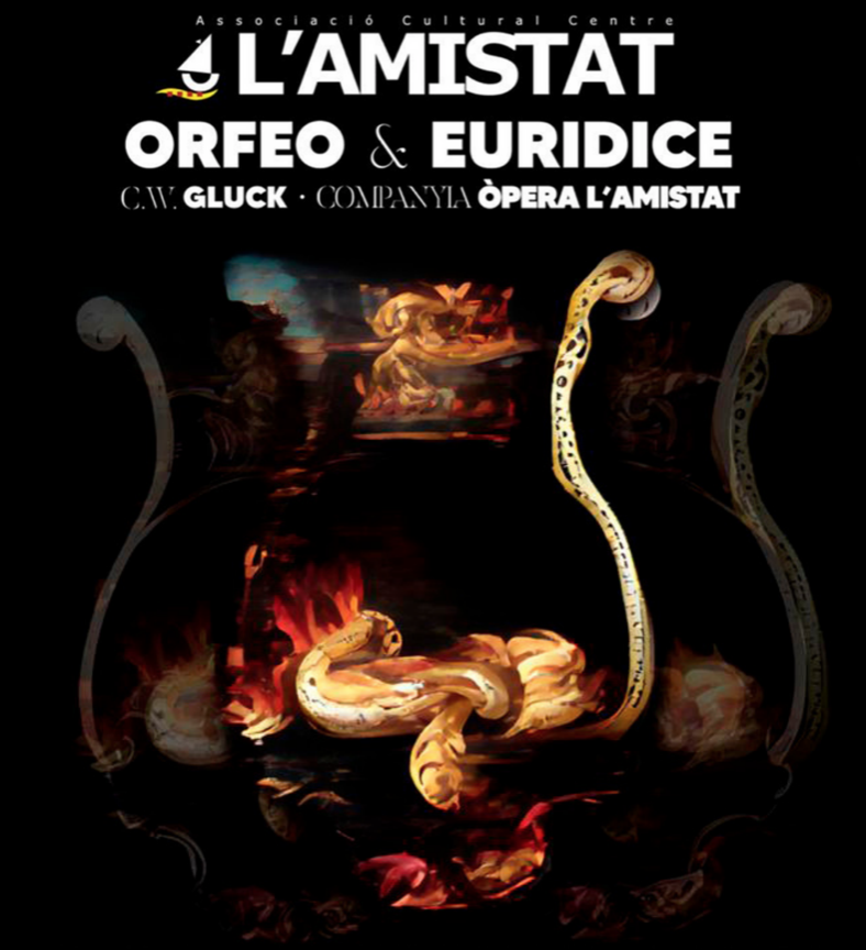 Cartel promocional de "Orfeo ed Euridice" en Premià de Mar / © Òpera L'Amistat