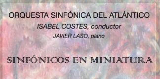Imagen promocional del sexto trabajo discográfico de la Orquesta Sinfónica del Atlántico / Foto: ODA