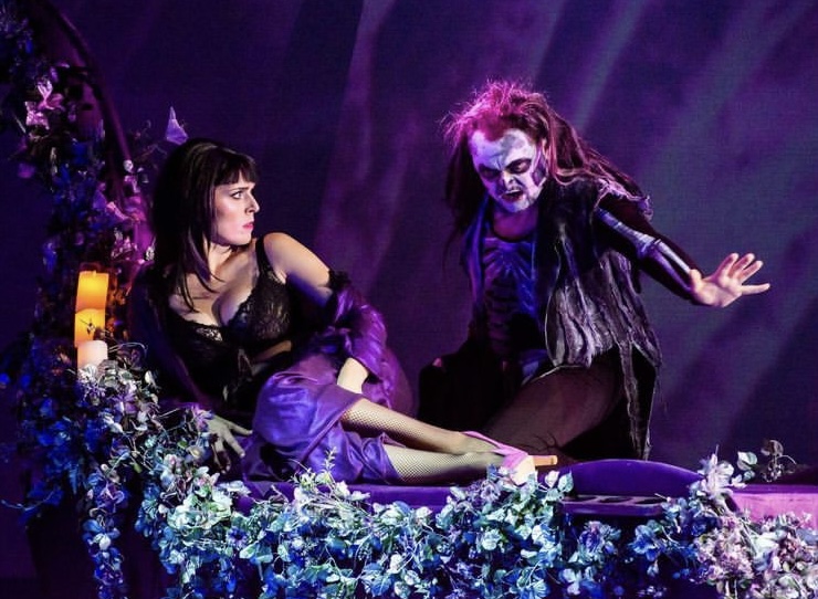 Marcelina Román como Eurydice en la producción de "Orphée aux enfers" de la Ópera de Cracovia (2022) / Foto: © Ryszard Kornecki
