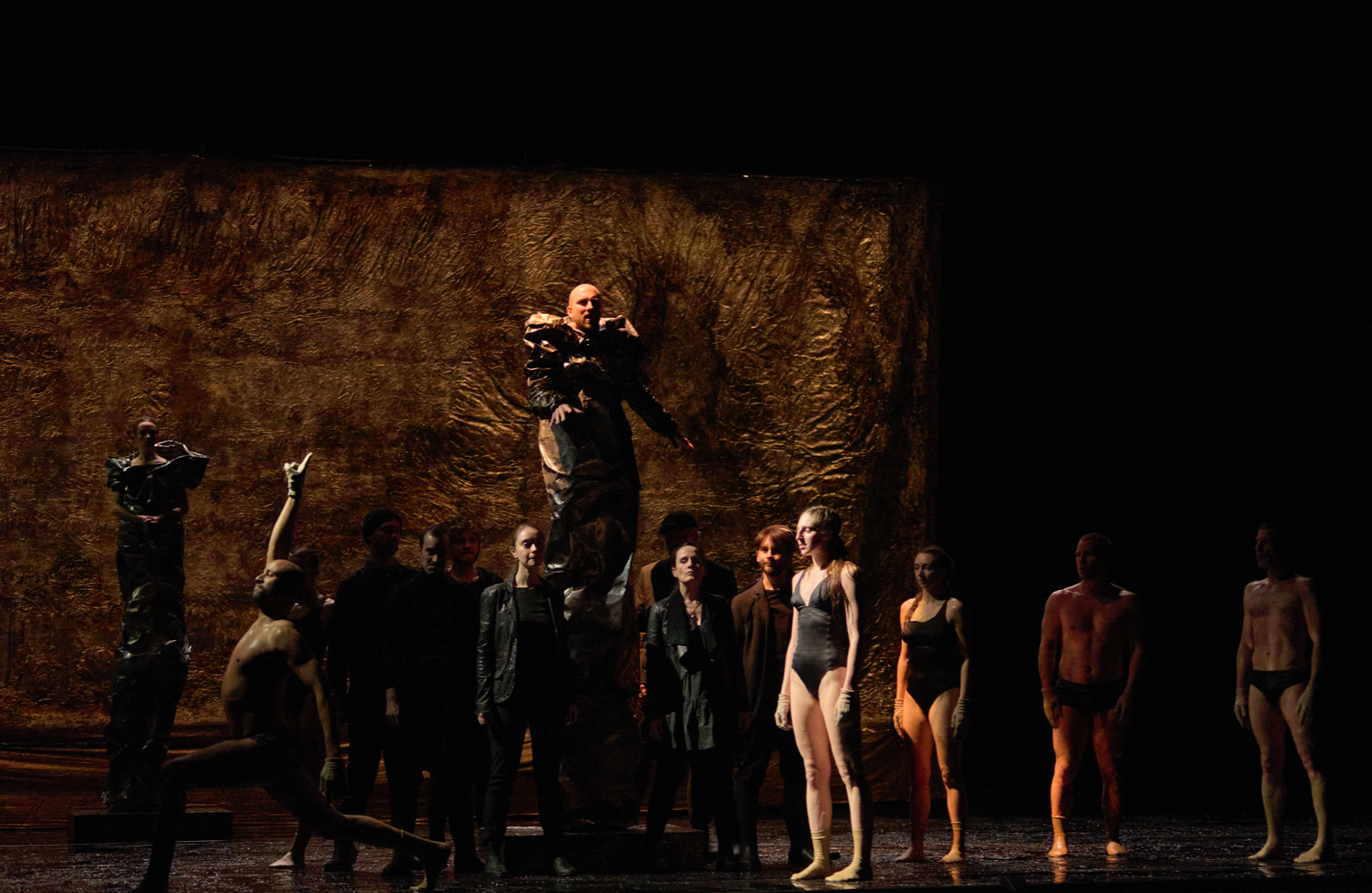 Detalle de una escena de "Dido and Aeneas" de Teatros del Canal / Foto: © Pablo Lorente 