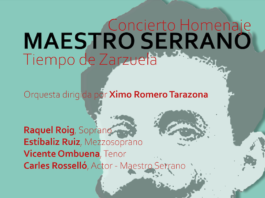 Cartel promocional de "Maestro Serrano"