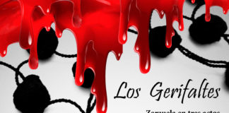 Cartel promocional de la zarzuela "Los Gerifaltes"