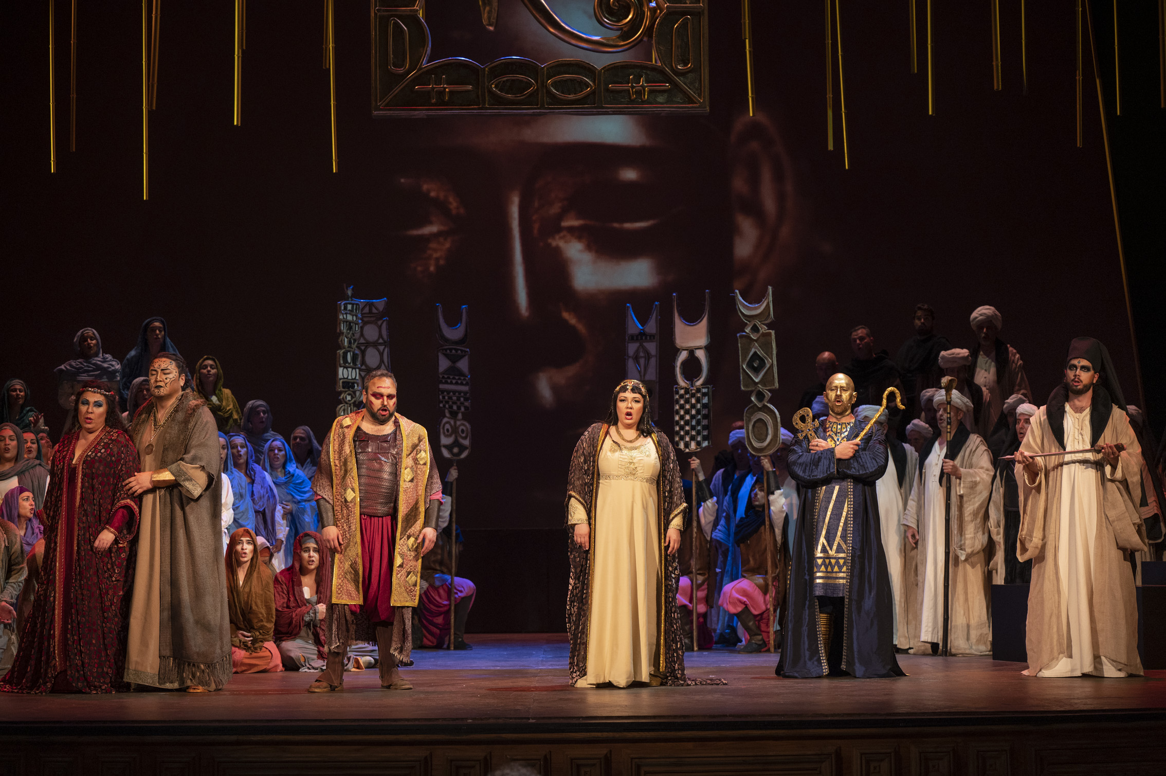Una escena de "Aida" en Las Palmas / Foto: © Nacho González -ACO