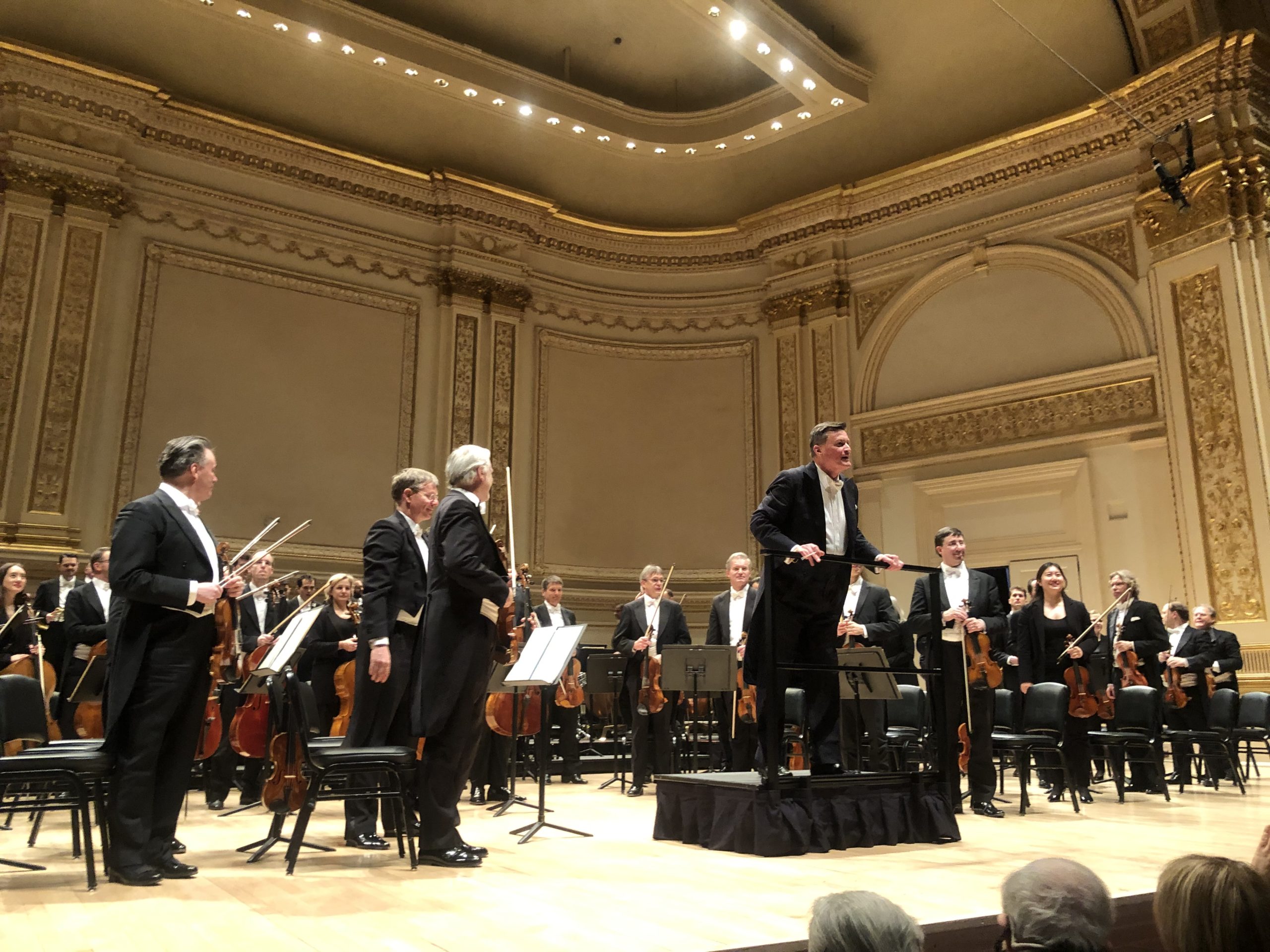 Christian Thielemann y la Filarmónica de Viena en el Carnegie Hall. OW