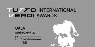 Imagen promocional del "Tutto Verdi International Awards"