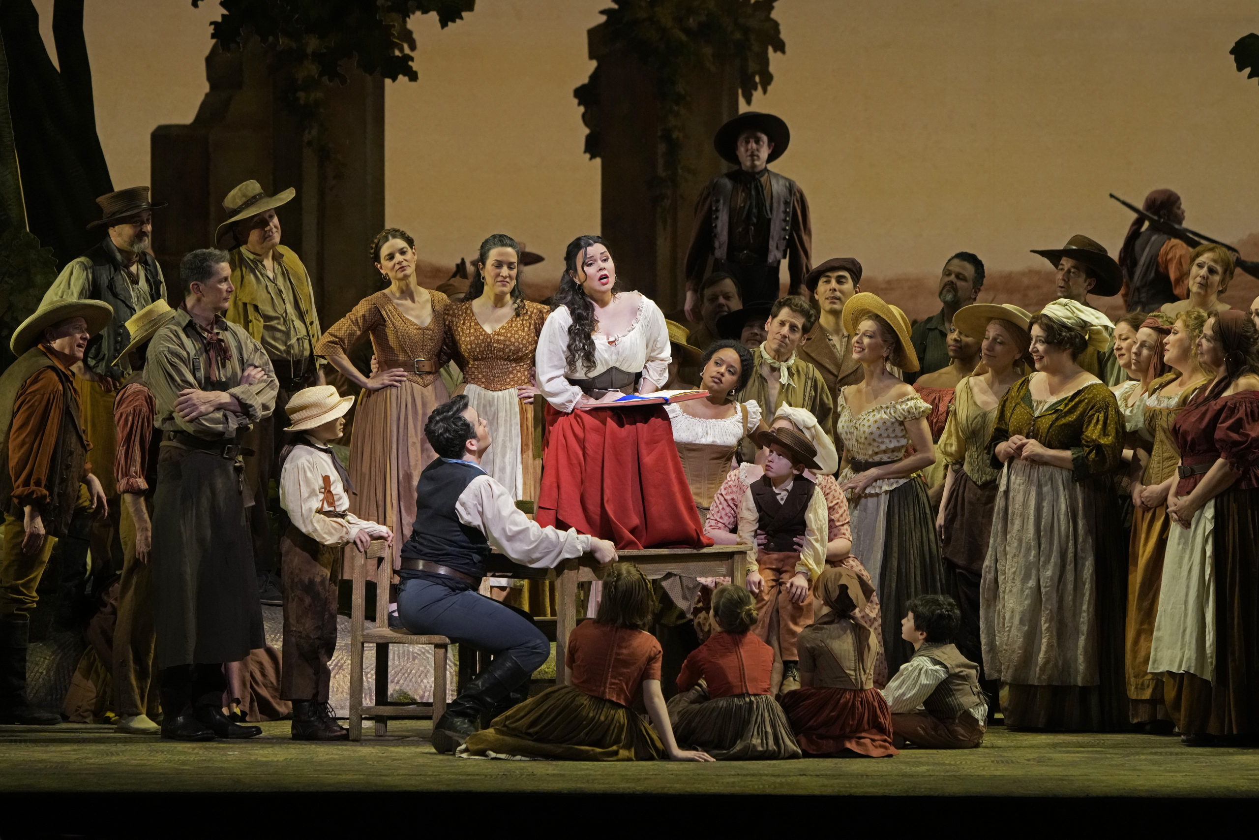 "L'Elisir d'Amore." en el Met. Foto: Ken Howard / Met Opera
