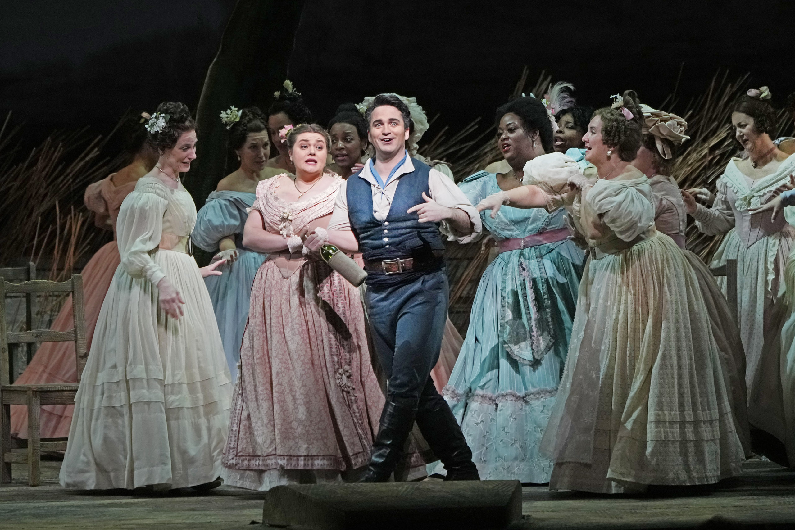 "L'Elisir d'Amore." en el Met. Foto: Ken Howard / Met Opera