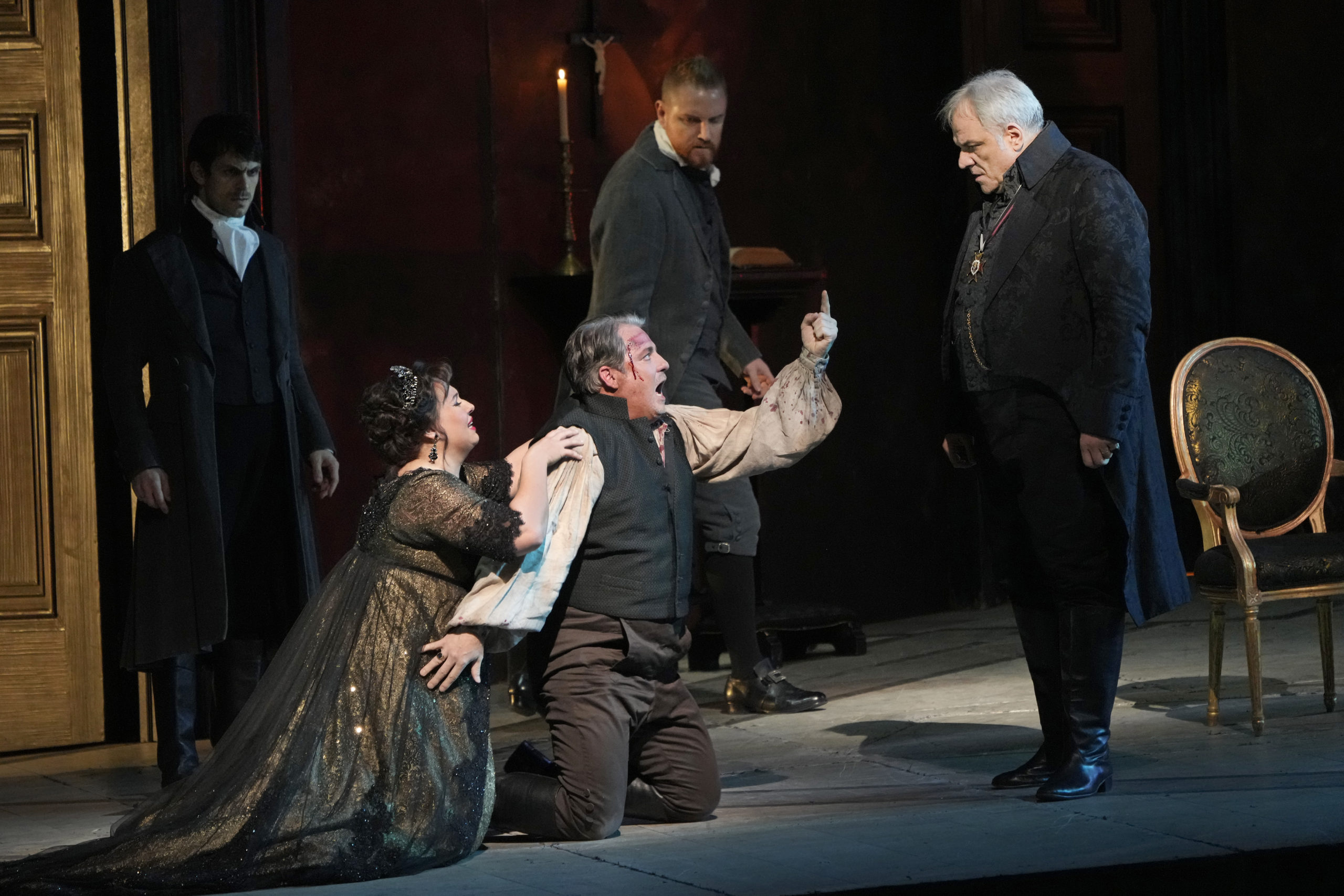 Tosca de Puccini en el Met. Foto: Ken Howard / Met Opera