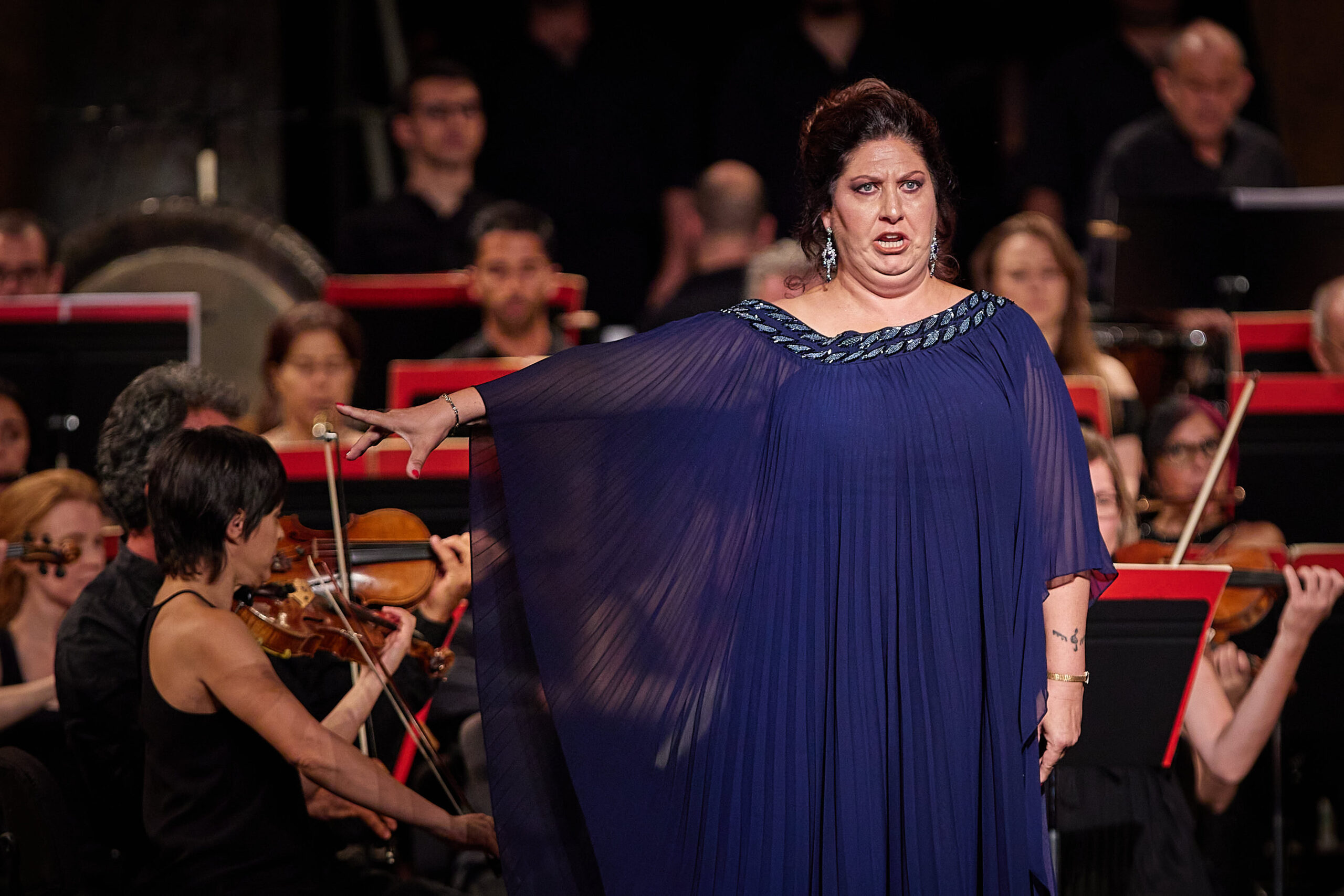 Anna Pirozzi en un momento de "Turandot" / Foto: Fermín Rodríguez
