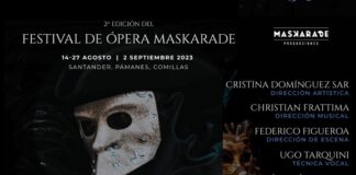 Imagen promocional del II Festival de Ópera Maskarade
