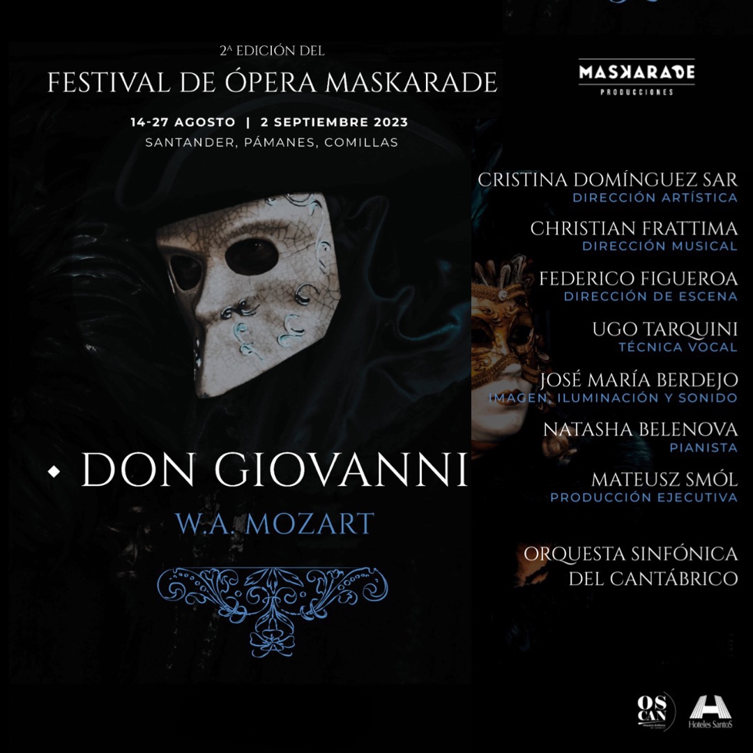 Imagen promocional de "Don Giovanni" del II Festival de Ópera Maskarade 