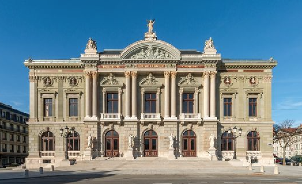 Fachada del Grand Théâtre de Ginebra / Foto: GTG