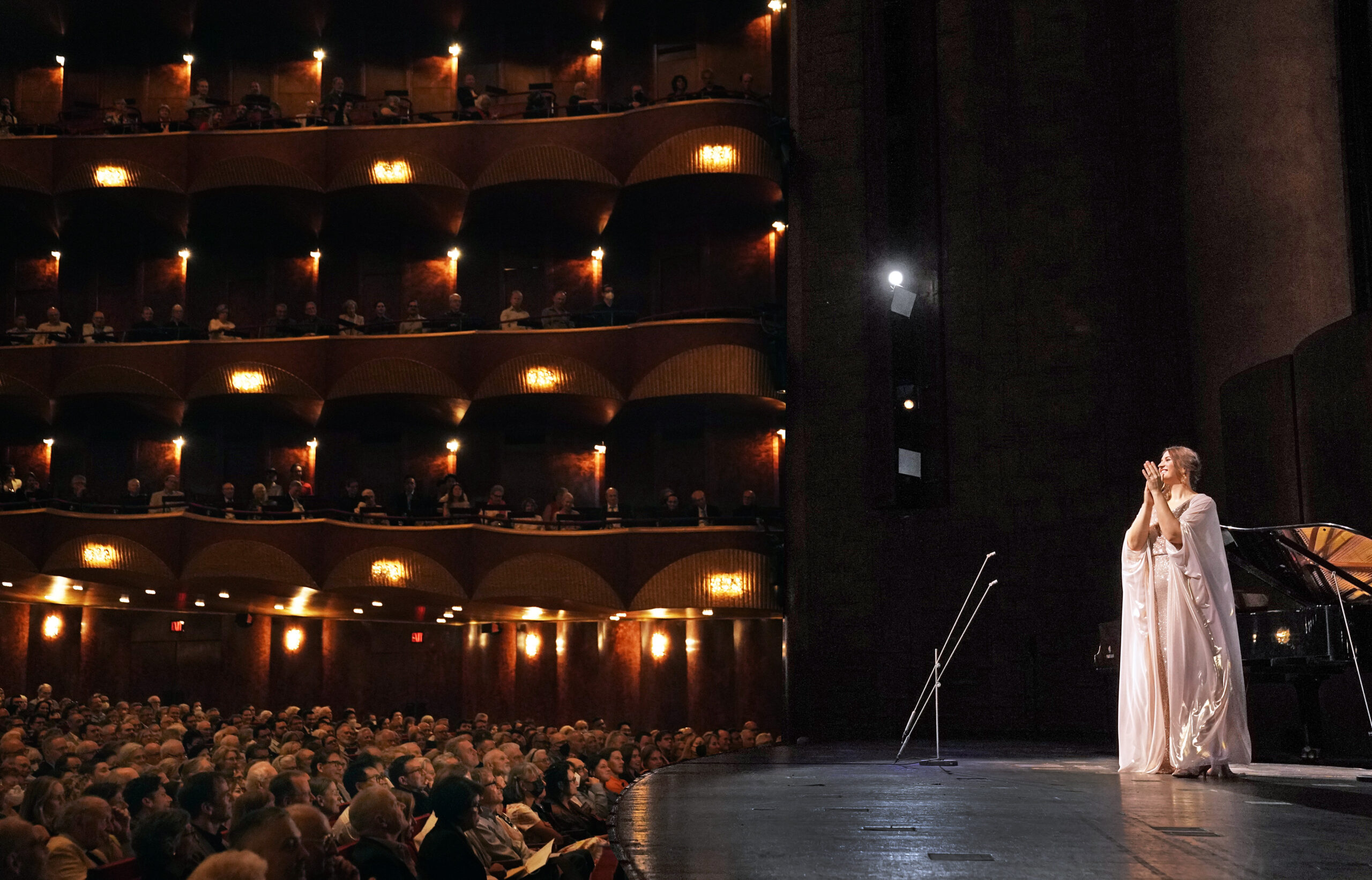 Lise Davidsen en la Metropolitan Opera. Foto: Karen Almond / Met Opera
