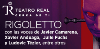 Imagen promocional de la ópera "Rigoletto" en el Teatro Real
