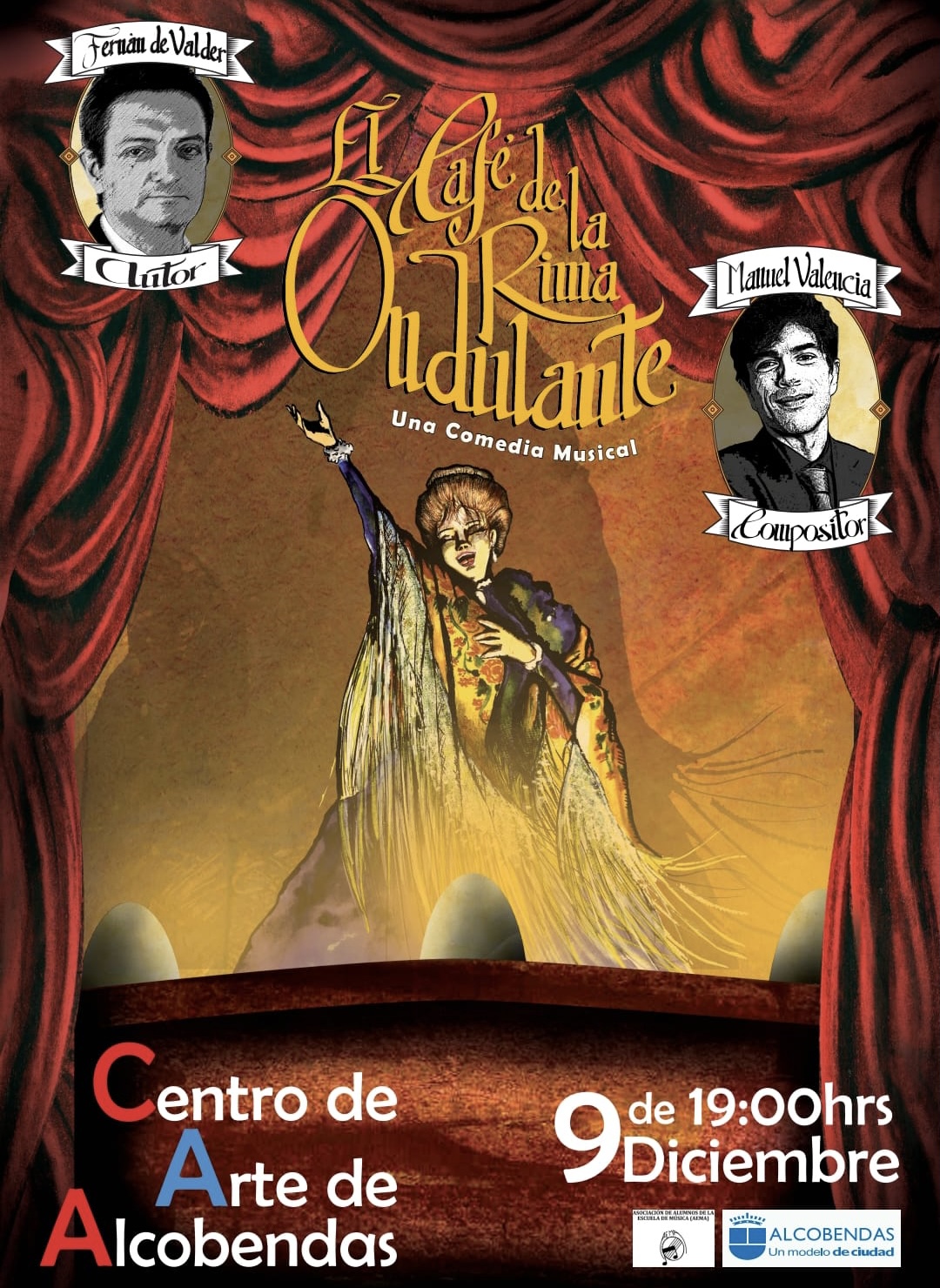 Imagen promocional de "El Café de la Rima Ondulante"